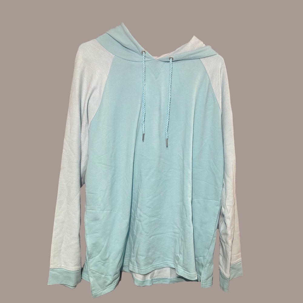 Light Blue Hoodie Sweatshirt